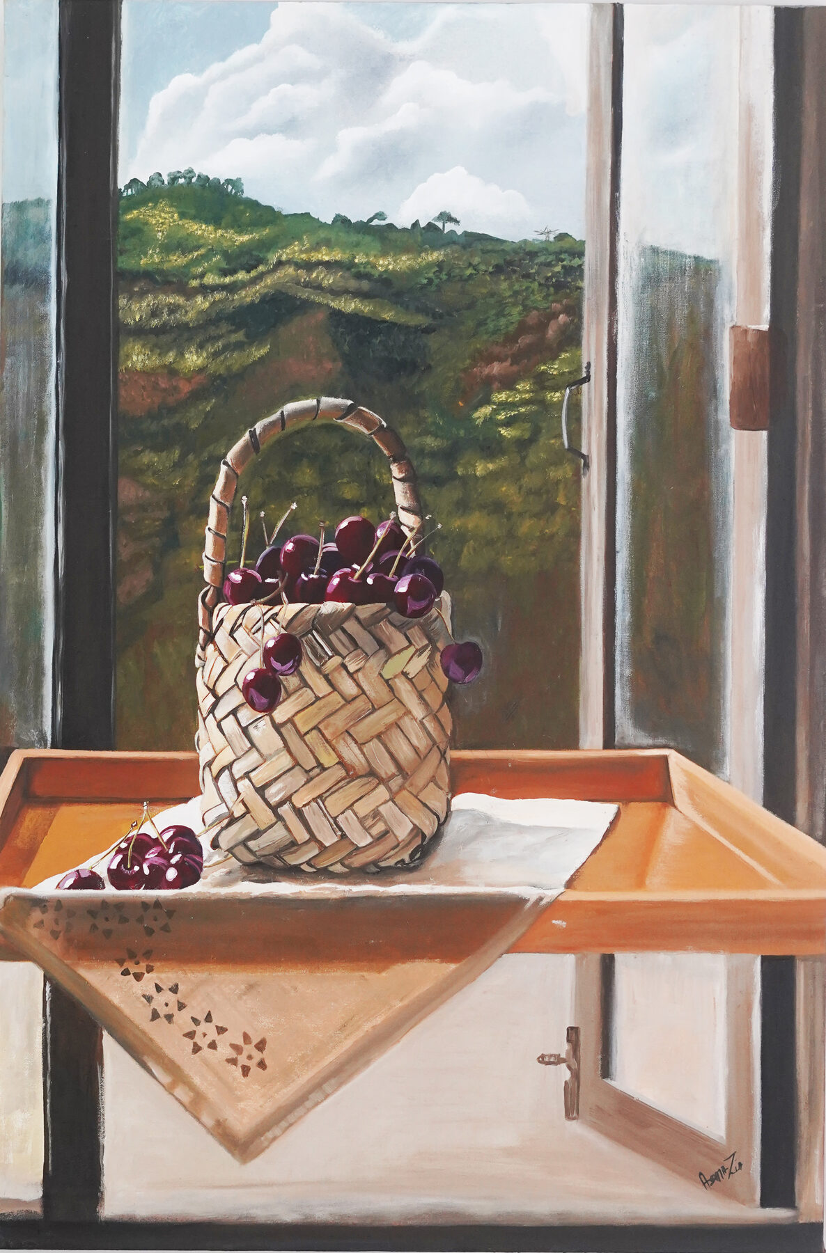 Cherries Near My Window, from the Paintings collection