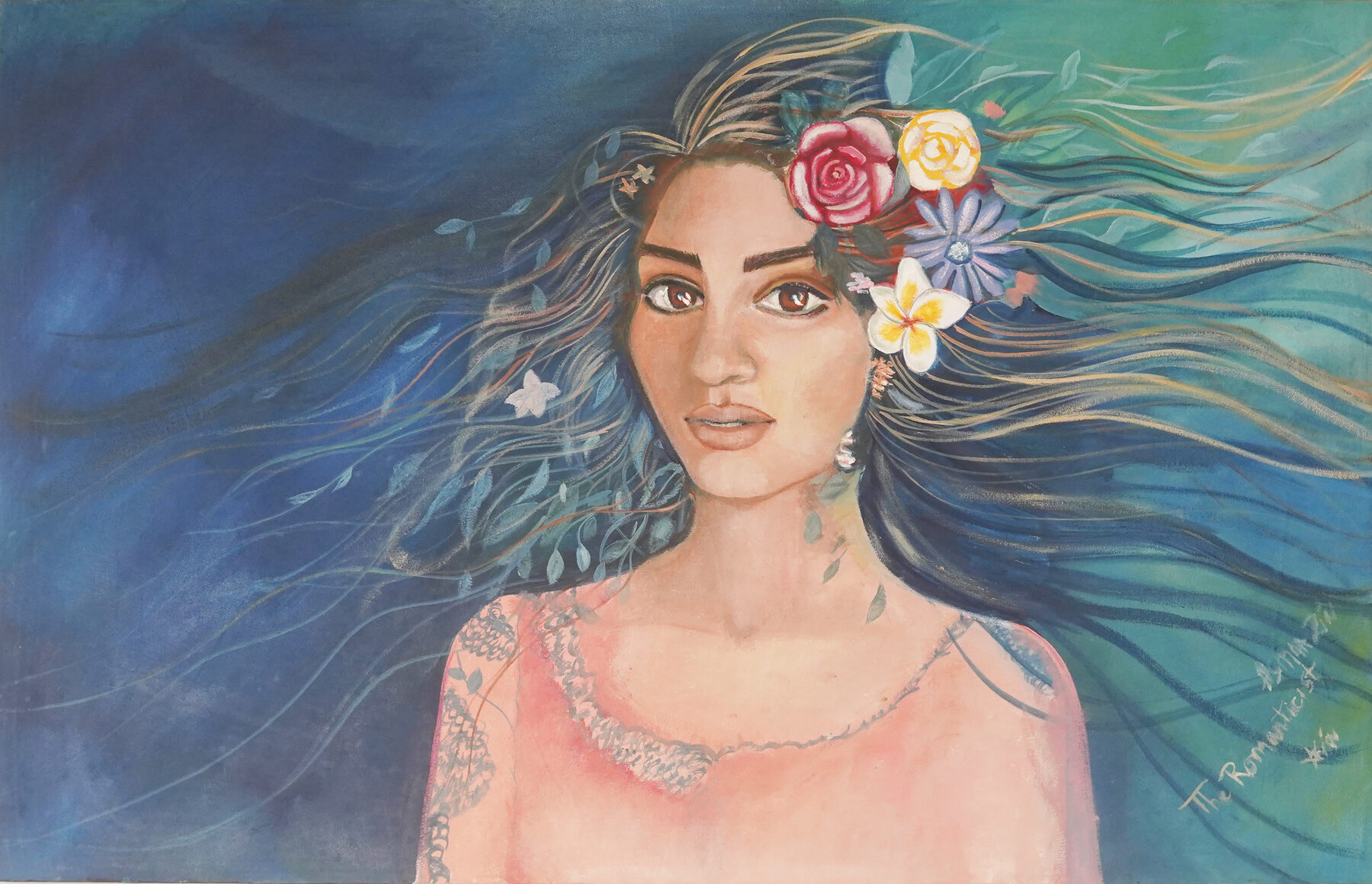 Asmaey is Real, commissioned oil portrait