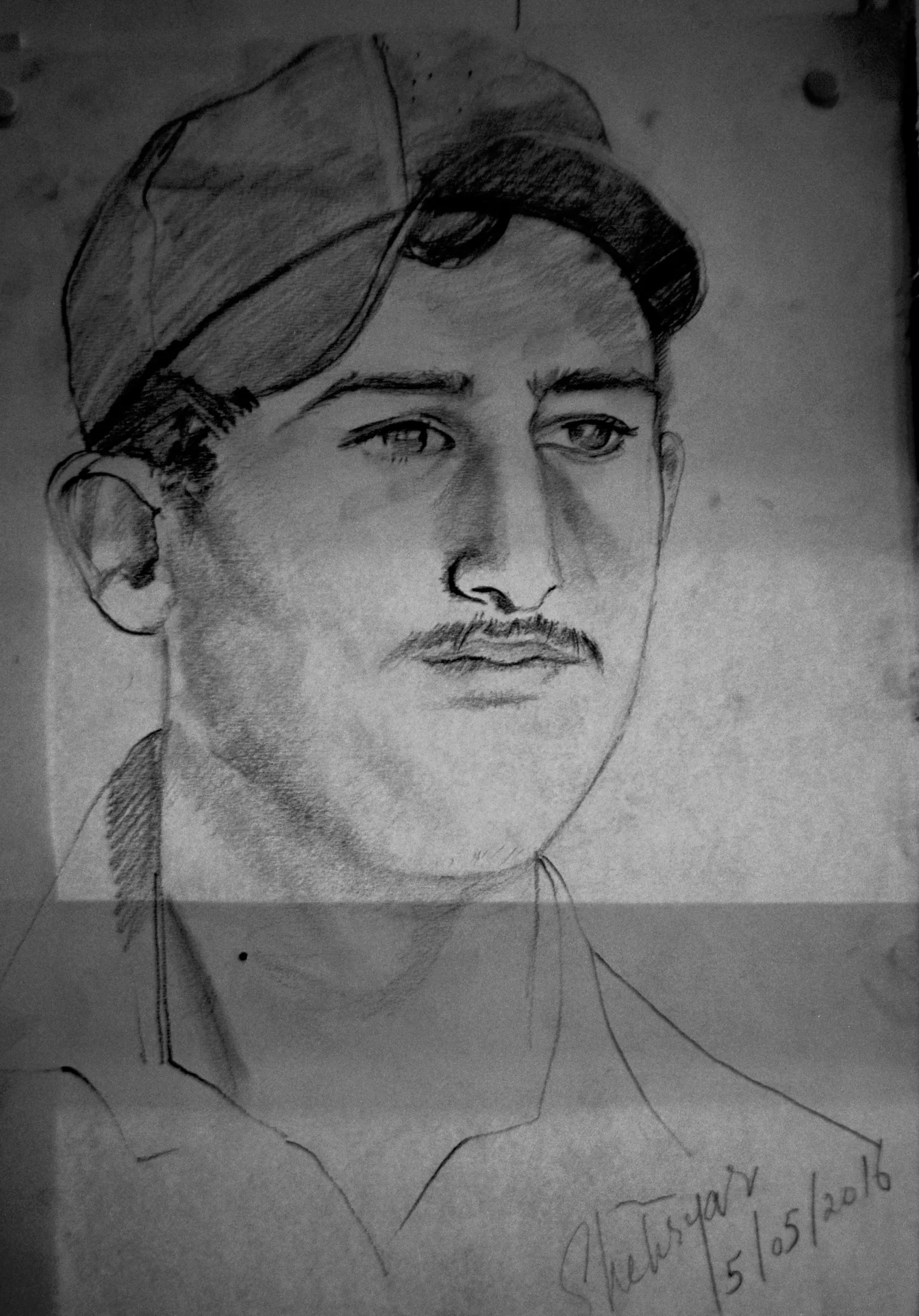 Shehryar, sketch on paper
