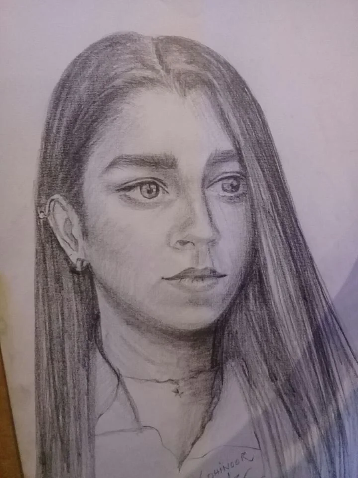 Sketch II, sketch on paper